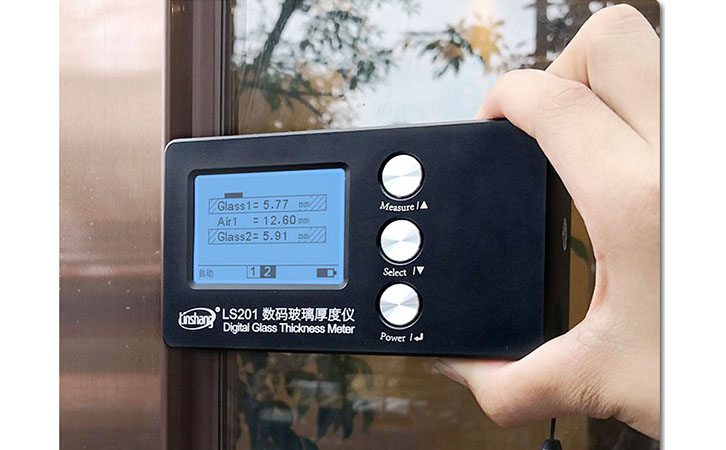 數碼玻璃厚度儀實測